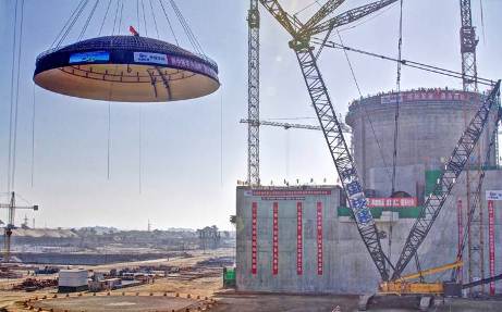 Chashma 3 dome installation (SNPTC) 460